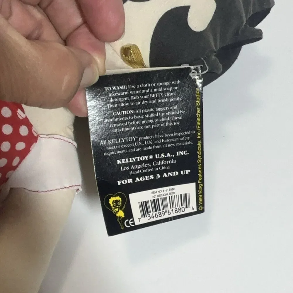 Kellytoy Betty Boop 1999 Vintage 22